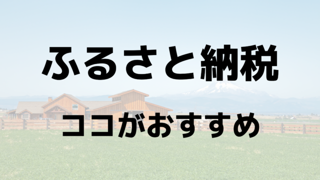 頼んで良かった！おすすめのふるさと納税まとめ｜手軽におトク（お得情報）｜ペイさんのブログ